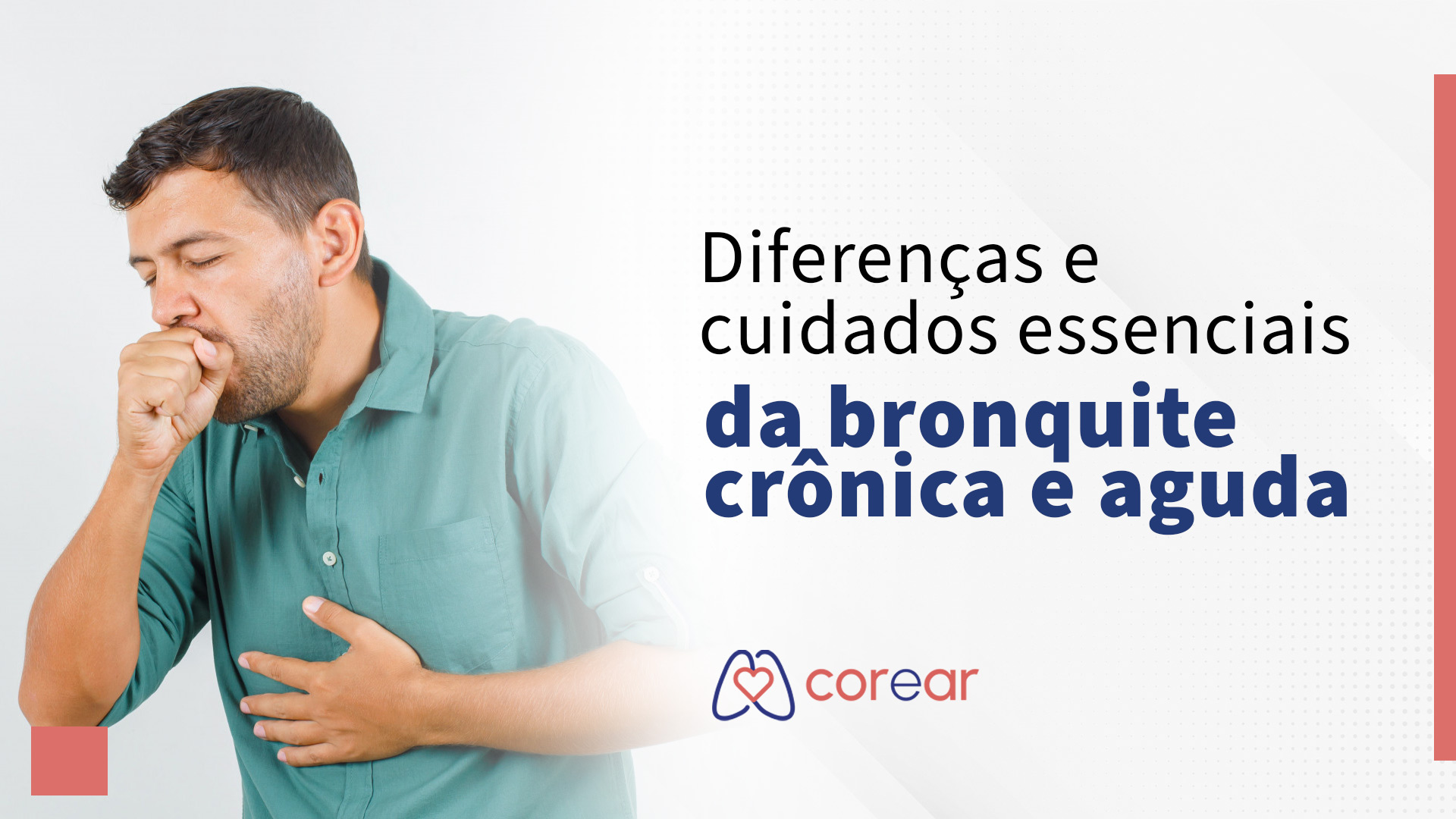 Diferenças e cuidados essenciais da bronquite crônica e aguda
